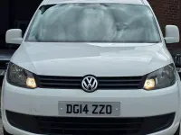 Usado VW Caddy Startline 102 HP (75 kW) 2014 Branco Monovolume