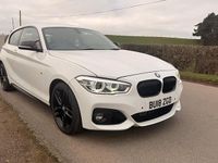 Used BMW 116 M Sport 2018 White Hatchback