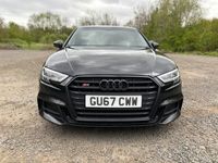 used Audi S3 Sportback 2.0 TFSI Black Edition S Tronic quattro Euro 6 (s/s) 5dr