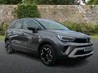 Used Vauxhall Crossland Elite 110 HP (80 kW) 2021 Grey SUV