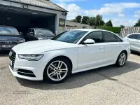 Used Audi A6 S-Line 2016 White Sedan