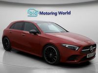 Used Mercedes A180 AMG line 136 HP (100 kW) 2022 Red Hatchback