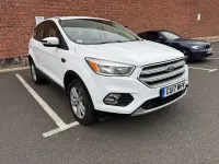 Used Ford Kuga Zetec 120 HP (88 kW) 2017 White SUV