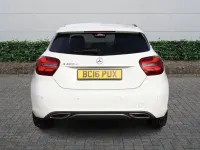 Begagnad Mercedes A200 Premium 156 HK (114 kW) 2016 Vit Halvkombi