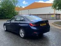 Begagnad BMW 330e Sport Line 288 HK (211 kW) 2020 Blå