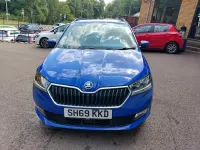 Used Skoda Fabia SE 95 HP (69 kW) 2020 Blue Hatchback
