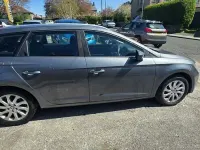 Usado Seat Leon SE Technology 105 HP (77 kW) 2013 Cinzento Carrinha