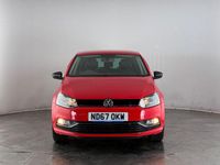 Used VW Polo R-line 90 HP (66 kW) 2017 Red Hatchback