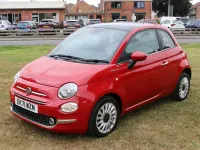 Used Fiat 500 Dolcevita 70 HP (51 kW) 2021 Red Hatchback