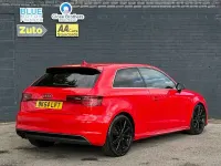 Used Audi A3 S-Line 140 HP (102 kW) 2014 Red Hatchback