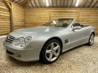 Used Mercedes SL350 245 HP (180 kW) 2004 Silver Cabriolet