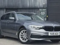 Used BMW 520 Comfort Edition 2019 Blue Estate