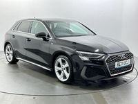 Used Audi A3 Sportback S-Line 150 HP (110 kW) 2021 Black Hatchback