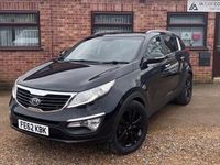 Begagnad Kia Sportage 134 HK (98 kW) 2012 Svart SUV