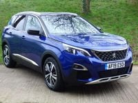 Used Peugeot 3008 GT-line 130 HP (95 kW) 2019 Blue SUV