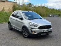 Begagnad Ford Ka Plus Active 85 HK (62 kW) 2018 Silver Halvkombi
