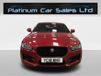 Used Jaguar XE R-Sport 180 HP (132 kW) 2018 Red Sedan