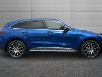 Used Mercedes EQC400 AMG line 300 kW (408 HP) 2023 Spectral blue SUV