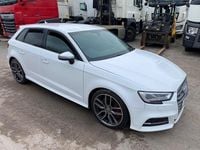 Used Audi S3 Sportback 2017 White Hatchback