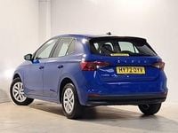 Used Skoda Fabia Comfort 80 HP (58 kW) 2022 Blue Hatchback