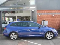 Used Seat Leon FR 147 HP (108 kW) 2019 Blue Estate