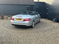Used Mercedes E350 265 HP (194 kW) 2012 Silver Cabriolet