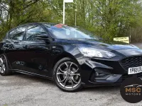 Used Ford Focus ST-Line 125 HP (91 kW) 2019 Black Hatchback