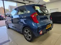 Used Kia Picanto 84 HP (61 kW) 2021 Blue Hatchback