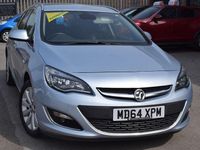 Used Vauxhall Astra Elite 115 HP (84 kW) 2015 Silver Estate
