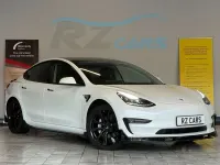 Used Tesla Model 3 Long Range AWD 366 kW (498 HP) 2020 White Sedan