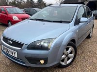 Used Ford Focus Zetec 2006 Blue Hatchback