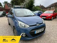 Used Hyundai i10 Premium 87 HP (63 kW) 2015 Blue Hatchback