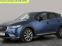 Begagnad Mazda CX-3 Inclusive 121 HK (88 kW) 2018 Blå SUV