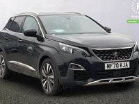 Used Peugeot 3008 Premium 131 HP (96 kW) 2020 Black SUV