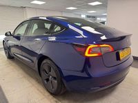 Used Tesla Model 3 Standard Range 366 kW (498 HP) 2021 Blue Sedan