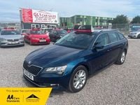 Used Skoda Superb SE 150 HP (110 kW) 2015 Blue Estate