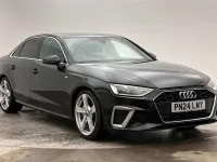 Used Audi A4 S-Line 204 HP (150 kW) 2024 Black Sedan