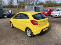 Used Ford Ka Plus Zetec 2017 Yellow Hatchback