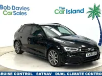Used Audi A3 Black Edition 150 HP (110 kW) 2019 Black Sedan