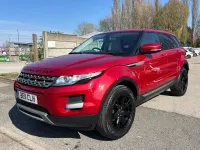 Gebraucht Land Rover Range Rover evoque Pure 150 PS (110 kW) 2012 Rot SUV