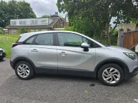Used Vauxhall Crossland X 99 HP (72 kW) 2018 Silver SUV