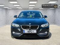 Used BMW 218 Sport Line 136 HP (100 kW) 2015 Black Coupe