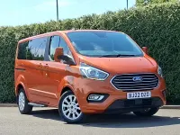 Used Ford Tourneo Titanium 130 HP (95 kW) 2022 Orange MPV