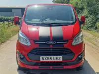 Used Ford Transit Custom Sport 155 HP (114 kW) 2015 Red Van