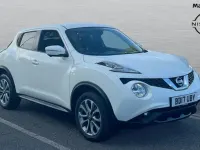 Used Nissan Juke Tekna 117 HP (86 kW) 2017 White SUV