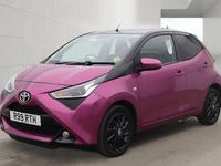 Used Toyota Aygo X-cite 72 HP (52 kW) 2019 Purple Hatchback