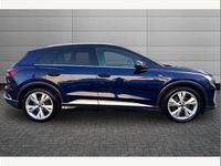 Used Audi Q4 e-tron S-Line 125 kW (170 HP) 2022 Blue SUV