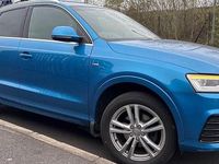 Used Audi Q3 S-Line 150 HP (110 kW) 2016 Hainan blue SUV