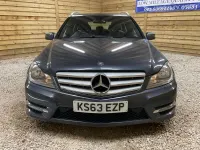 Begagnad Mercedes C180 AMG 156 HK (114 kW) 2013 Grå Kombi