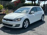 Used VW Golf VII 2016 White Hatchback